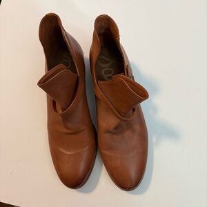Sam Edelman Brown Leather Ankle Boots